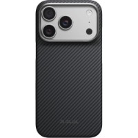 Husa de protecție Pitaka Edge iPhone 18 Pro Max Black Grey (KI1801PM) imaginea #1 — magazin online Desire.md