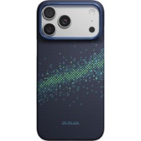 Husa de protecție Pitaka Edge iPhone 18 Pro Max Nearfield Blue (KI1805PM) imaginea #1 — magazin online Desire.md