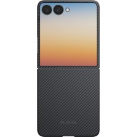 Husa de protecție Pitaka Edge Samsung Galaxy Z Flip 8 Black/Grey 01 (FBFLIP8) imaginea #1 — magazin online Desire.md
