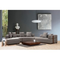 Canapea de colț Atelier Del Sofa Gondol-4 Grey