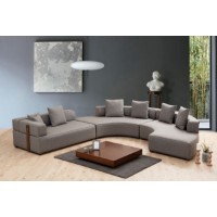 Canapea de colț Atelier Del Sofa Gondol-4 Grey
