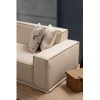 Canapea de colț Atelier Del Sofa Lego Corner Chl-02-C-2R Cream imaginea #2 — magazin online Desire.md