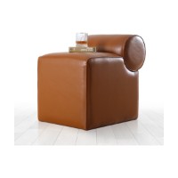 Пуф Банкка Atelier Del Sofa Rohin Deri Puf Brown фото №5 — интернет-магазин Desire.md