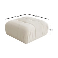 Fotoliu moale Atelier Del Sofa Soli White imaginea #6 — magazin online Desire.md