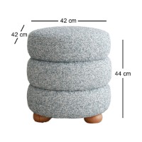 Fotoliu moale Atelier Del Sofa Boumy Wood Blue imaginea #6 — magazin online Desire.md