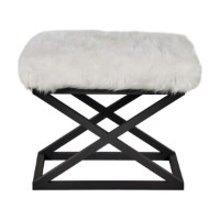 Fotoliu moale Atelier Del Sofa Capraz Plush Black White imaginea #2 — magazin online Desire.md