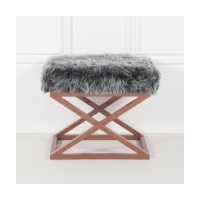 Пуф Atelier Del Sofa Capraz Plush Copper Grey