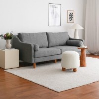 Диван Atelier Del Sofa Nordi 3 Seater Wood Grey фото №2 — интернет-магазин Desire.md