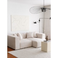 Canapea de colț Atelier Del Sofa Yolo Mini Corner White