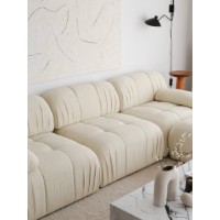 Canapea Atelier Del Sofa Soli 3 Seater White imaginea #6 — magazin online Desire.md
