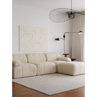 Canapea de colț Atelier Del Sofa Soli Corner White imaginea #2 — magazin online Desire.md