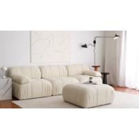 Canapea de colț Atelier Del Sofa Soli Corner White imaginea #3 — magazin online Desire.md