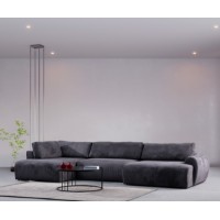 Canapea de colț Atelier Del Sofa Enjoy Corner Anthracite
