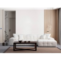 Canapea de colț Atelier Del Sofa Pescara Corner Right White