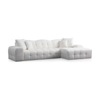 Canapea de colț Atelier Del Sofa Pescara Corner Right White imaginea #5 — magazin online Desire.md