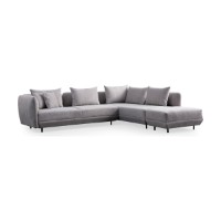 Canapea de colț Atelier Del Sofa Floransa Light Grey imaginea #4 — magazin online Desire.md