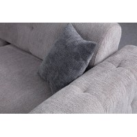 Canapea de colț Atelier Del Sofa Athena Corner L2-C-3R Light Grey imaginea #3 — magazin online Desire.md