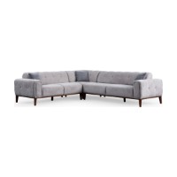 Canapea de colț Atelier Del Sofa Athena Corner L2-C-3R Light Grey imaginea #5 — magazin online Desire.md