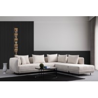 Canapea de colț Atelier Del Sofa Floransa White imaginea #2 — magazin online Desire.md