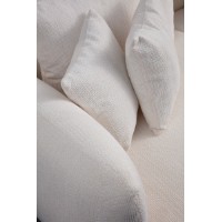 Canapea de colț Atelier Del Sofa Floransa White imaginea #4 — magazin online Desire.md
