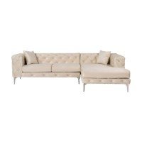 Canapea de colț Atelier Del Sofa Como Eco Right Beige imaginea #2 — magazin online Desire.md
