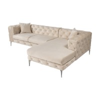 Canapea de colț Atelier Del Sofa Como Eco Right Beige imaginea #4 — magazin online Desire.md