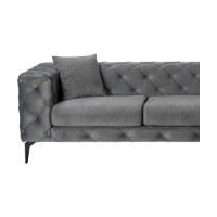 Canapea de colț Atelier Del Sofa Como Eco Right Anthracite Black imaginea #8 — magazin online Desire.md