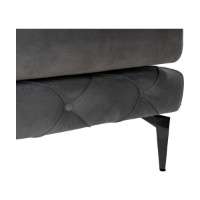 Canapea de colț Atelier Del Sofa Como Eco Right Anthracite Black imaginea #10 — magazin online Desire.md