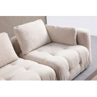Диван Atelier Del Sofa Amaris 3 Seater Beige фото №3 — интернет-магазин Desire.md