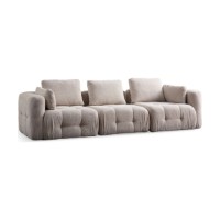 Диван Atelier Del Sofa Amaris 3 Seater Beige фото №5 — интернет-магазин Desire.md