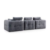 Диван Atelier Del Sofa Amaris 3 Seater Grey фото №5 — интернет-магазин Desire.md