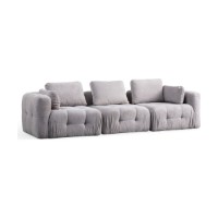 Диван Atelier Del Sofa Amaris 3 Seater Light Grey фото №4 — интернет-магазин Desire.md