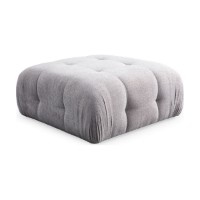 Canapea de colț Atelier Del Sofa Amaris 3 Seater With Pouffe Light Grey imaginea #9 — magazin online Desire.md