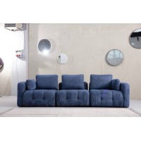 Диван Atelier Del Sofa Amaris 3 Seater Navy Blue