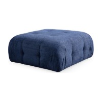 Canapea de colț Atelier Del Sofa Amaris 3 Seater With Pouffe Navy Blue imaginea #9 — magazin online Desire.md