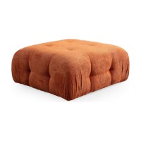 Canapea de colț Atelier Del Sofa Amaris 3 Seater With Pouffe Orange imaginea #10 — magazin online Desire.md