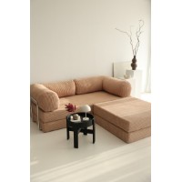 Canapea de colț Atelier Del Sofa Nook Brown v1