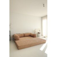 Canapea de colț Atelier Del Sofa Nook Brown v1 imaginea #2 — magazin online Desire.md