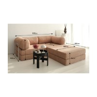 Canapea de colț Atelier Del Sofa Nook Brown v1 imaginea #12 — magazin online Desire.md
