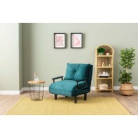 Fotoliu Atelier Del Sofa Sento Single Petrol Green imaginea #1 — magazin online Desire.md