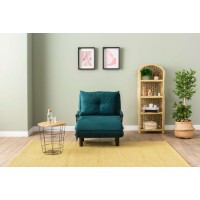 Fotoliu Atelier Del Sofa Sento Single Petrol Green imaginea #2 — magazin online Desire.md
