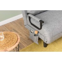 Fotoliu Atelier Del Sofa Sento Single Light Grey imaginea #3 — magazin online Desire.md