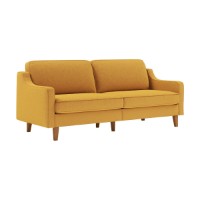 Canapea Atelier Del Sofa Robin 3 Mustard Walnut imaginea #1 — magazin online Desire.md