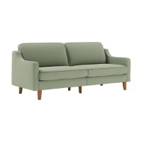 Canapea Atelier Del Sofa Robin 3 Sea Green Walnut