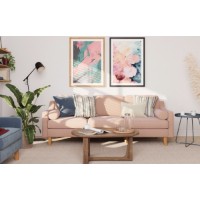 Диван Atelier Del Sofa Robin Extra 3 Salmon Walnut фото №6 — интернет-магазин Desire.md