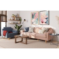Диван Atelier Del Sofa Robin Extra 3 Salmon Walnut фото №7 — интернет-магазин Desire.md