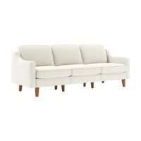 Диван Atelier Del Sofa Robin Extra 3 Milk Froth Walnut