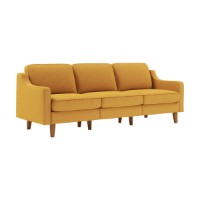 Диван Atelier Del Sofa Robin Extra 3 Mustard Walnut