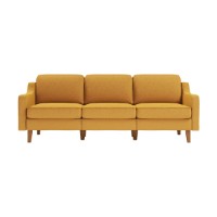 Диван Atelier Del Sofa Robin Extra 3 Mustard Walnut фото №2 — интернет-магазин Desire.md