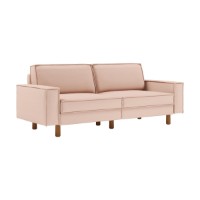 Canapea Atelier Del Sofa Sparrow 3 Salmon Walnut imaginea #1 — magazin online Desire.md